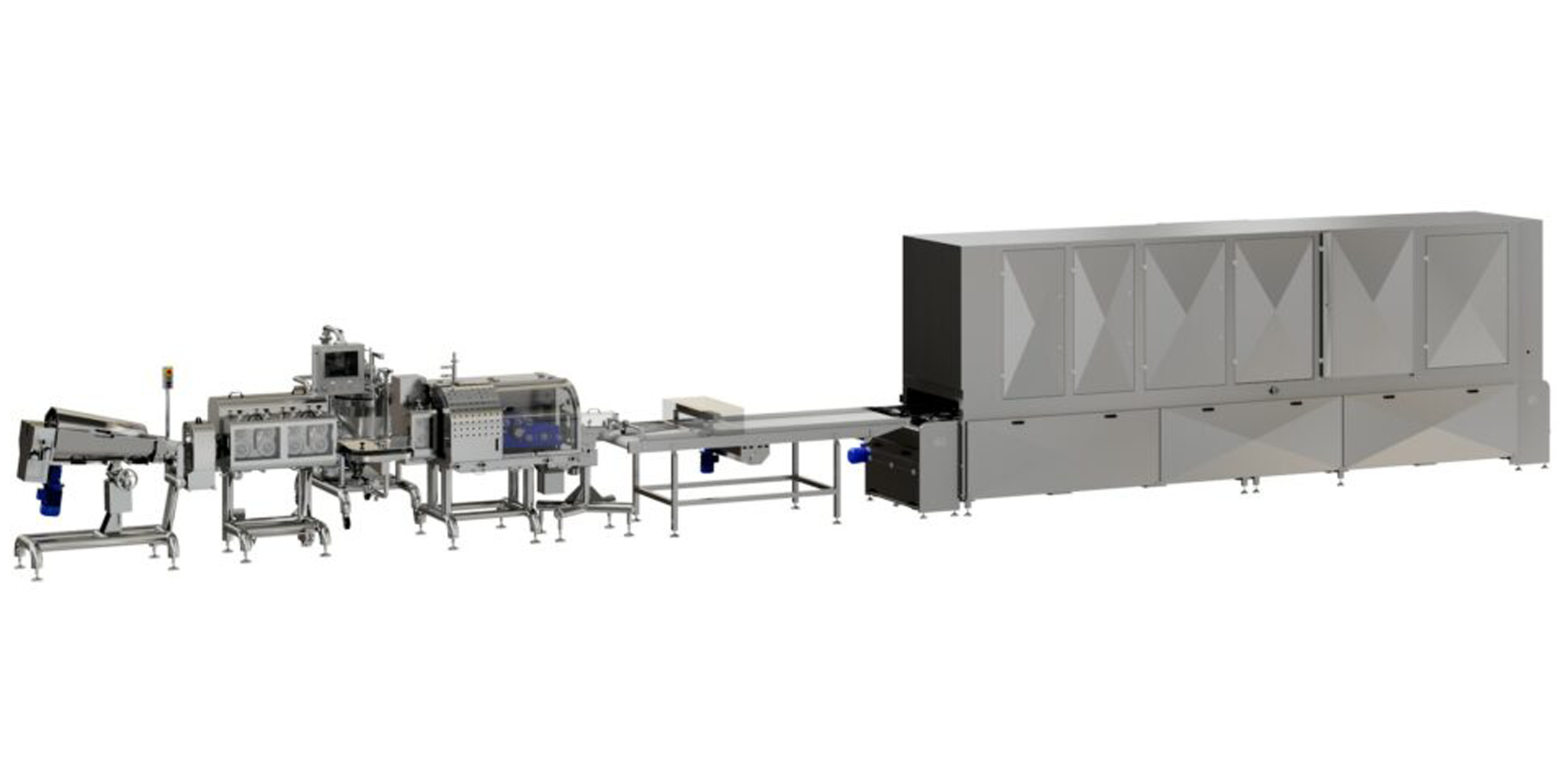 Chewy Toffee, Caramel, and Fudge Production Line with Whole Nut Filling Production Line